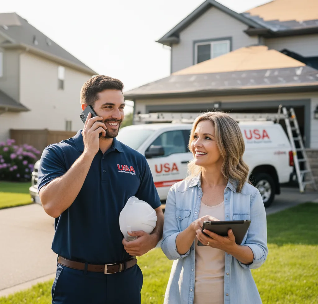 USA Roof Repair Experts customer support in Cowiche